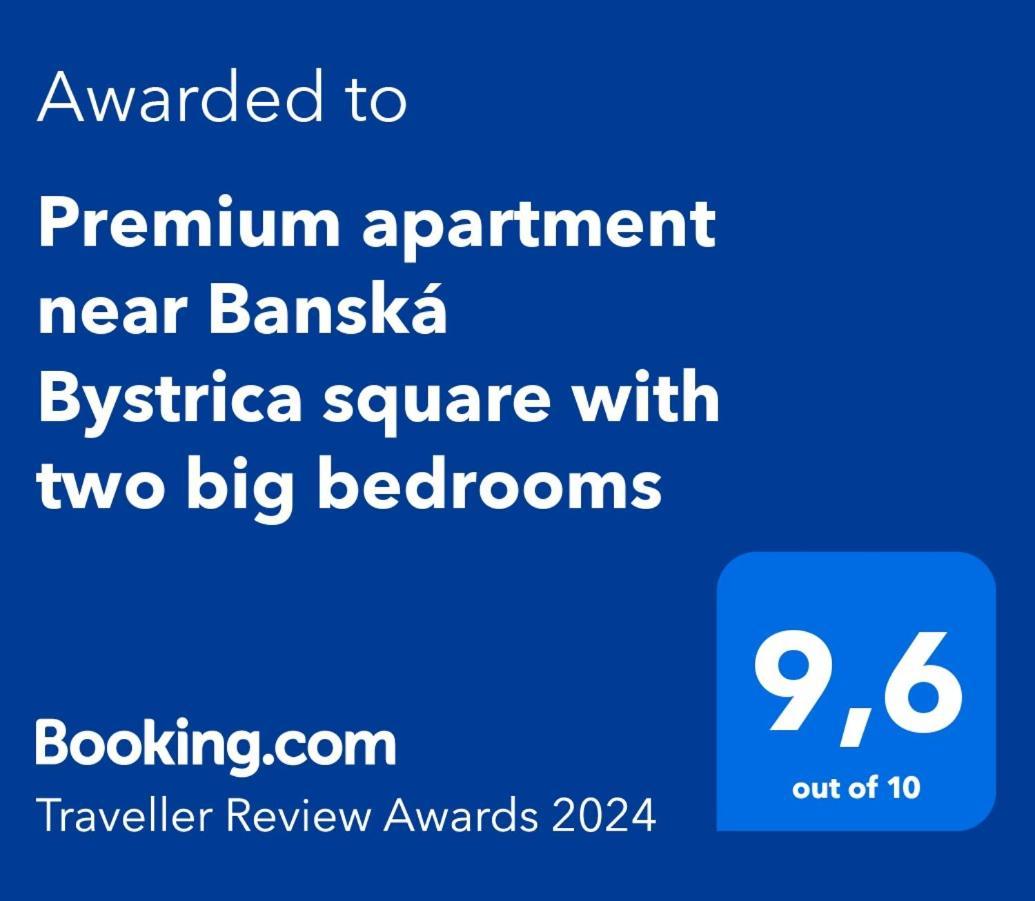 Premium Apartment Near Banska Bystrica Square With Two Big Bedrooms Exterior photo